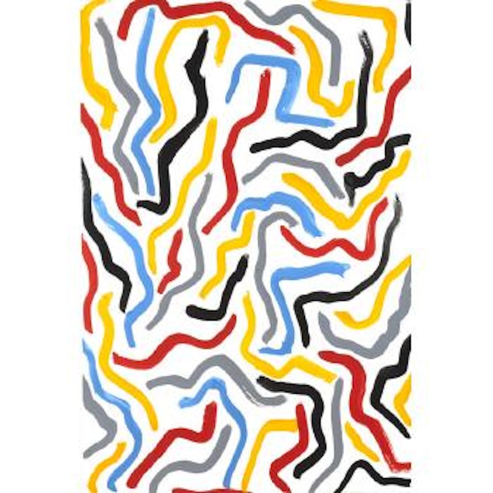 Irregular Grid by Sol LeWitt