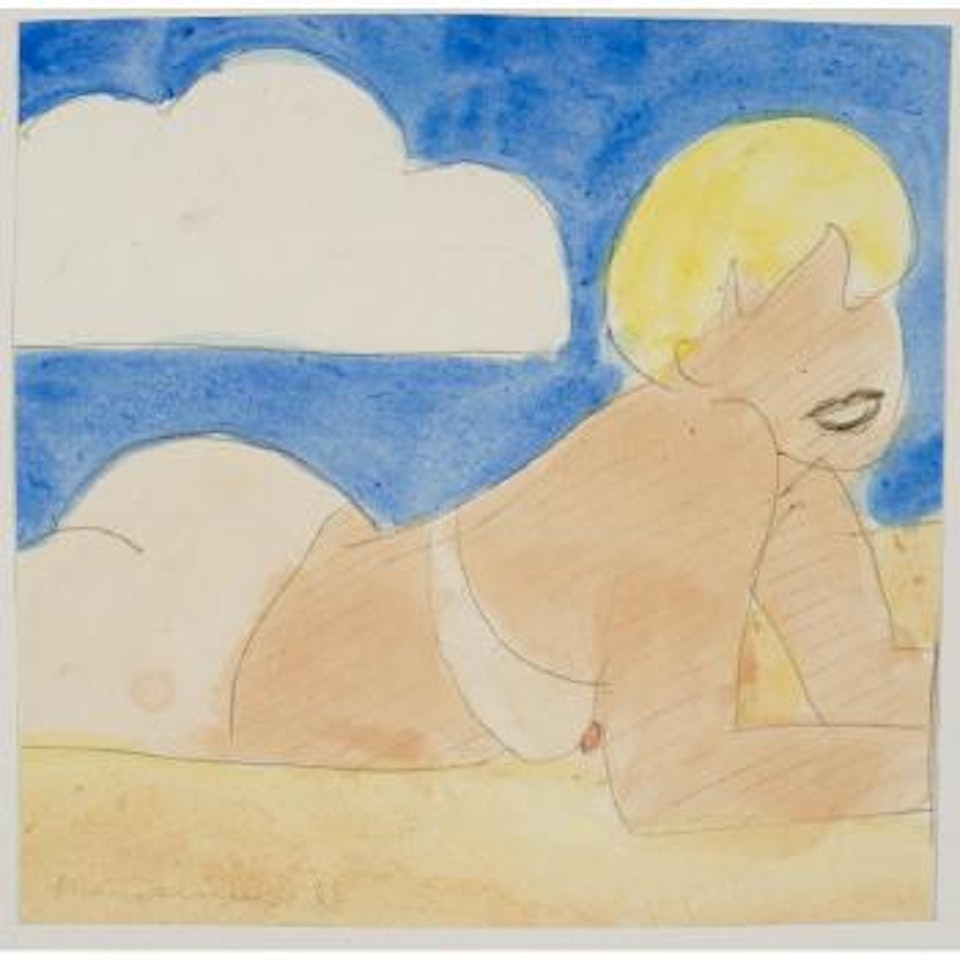 Study for the Great American Nude #72 by Tom Wesselmann