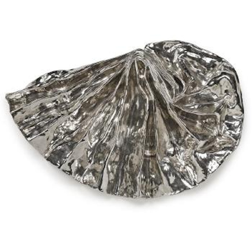 Silver Lustre Fan by Lynda Benglis
