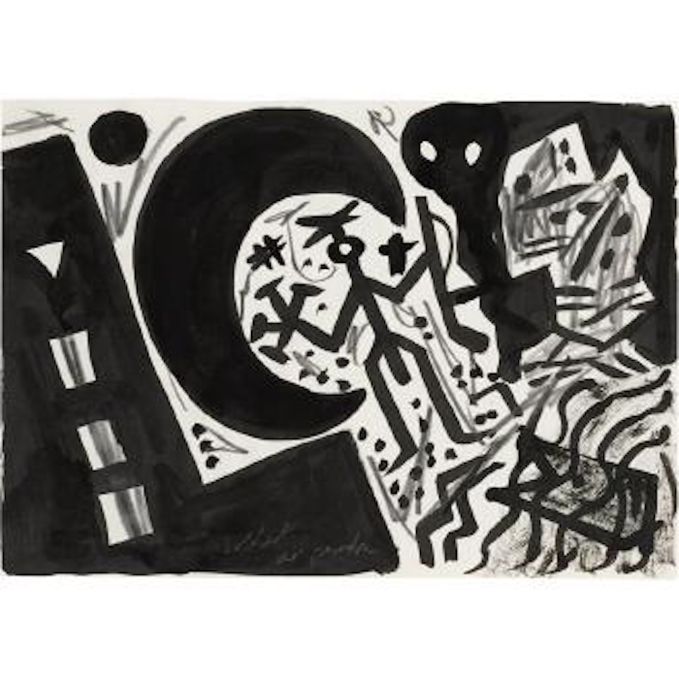 Untitled (Soldat) by A.R. Penck