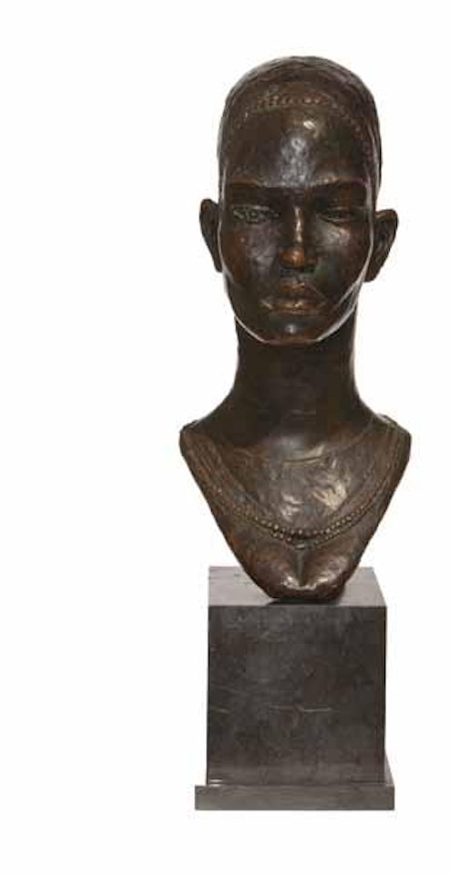 Fulani girl by Ben Enwonwu