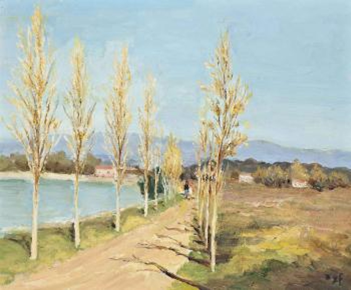 Etang de la sablière by Marcel Dyf