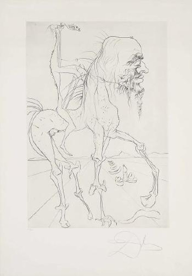 La Quimera d´Horaci by Salvador Dali