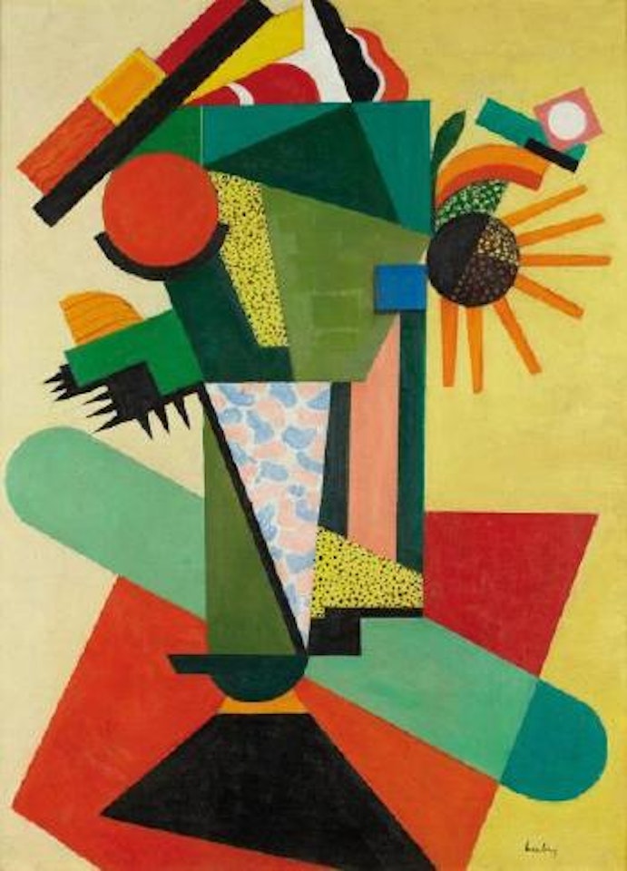 Composition by Auguste Herbin