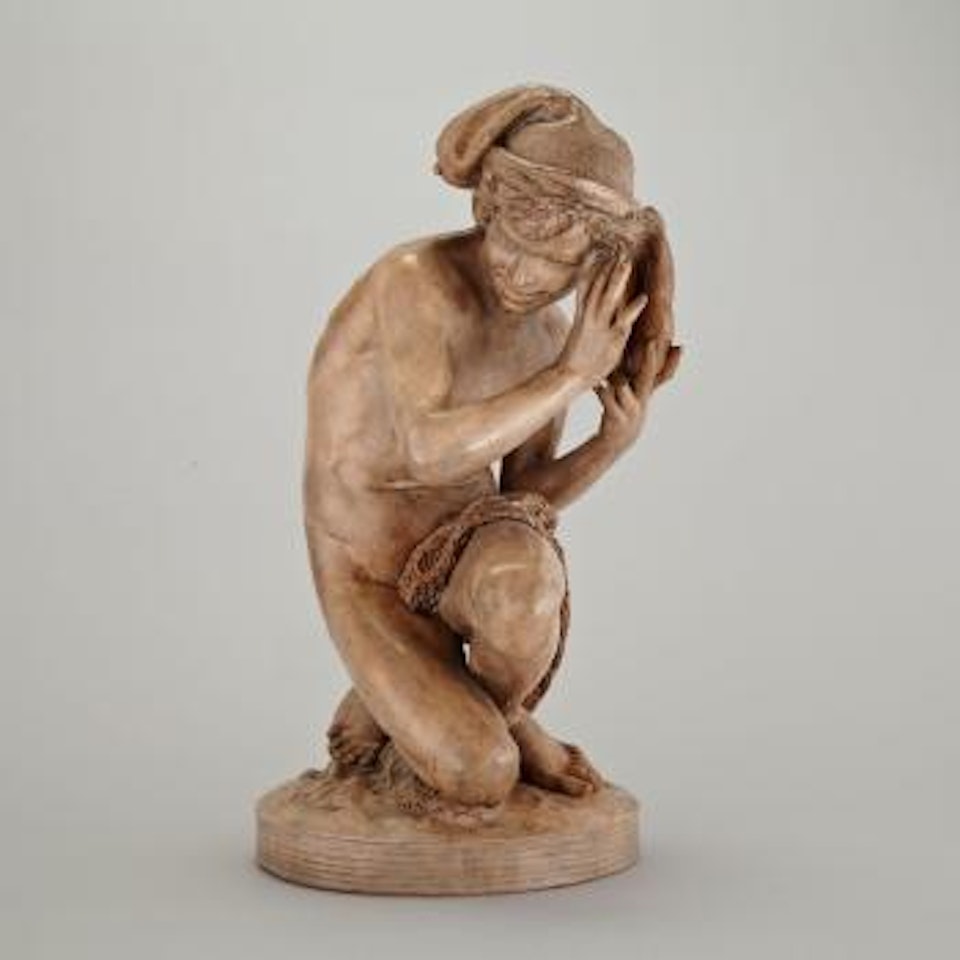 Jeune pecheur a la coquille by Jean-Baptiste Carpeaux