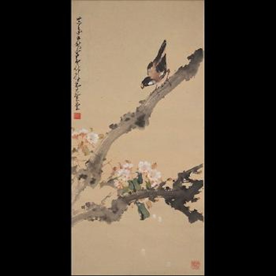Birds and flowers by Zhao Shao'ang