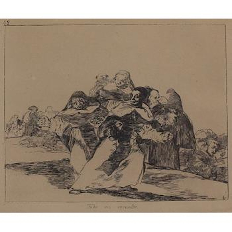 Todo va revuelto by Francisco José de Goya
