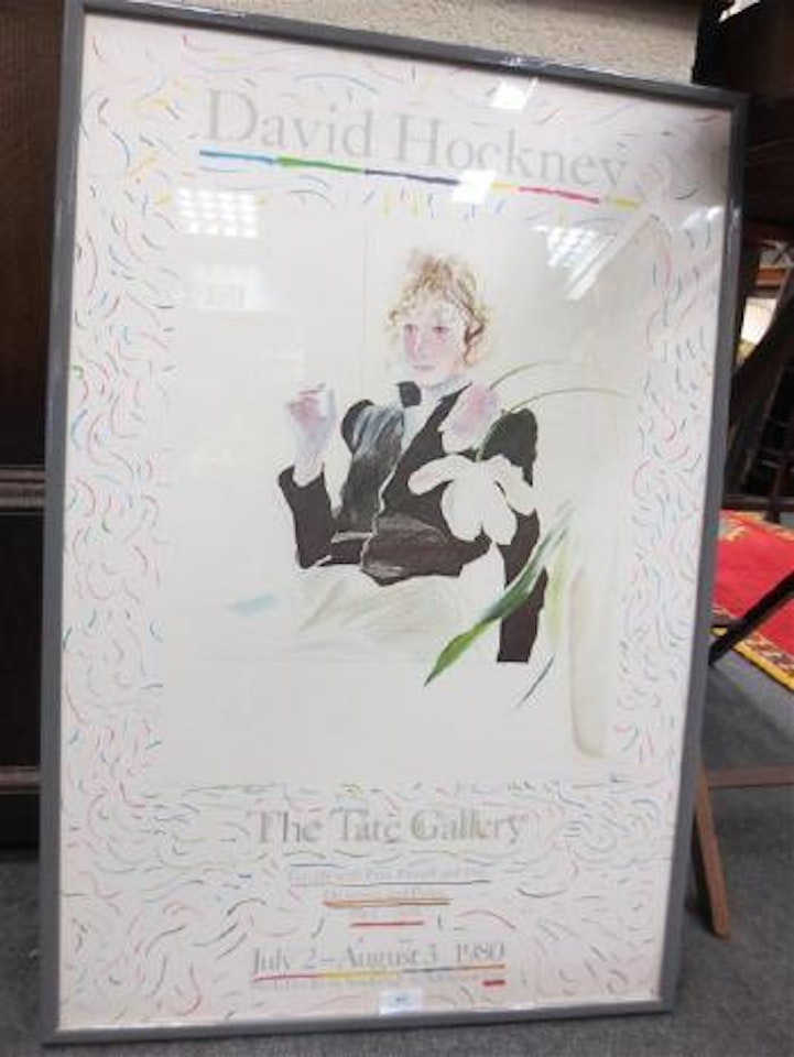 Portrait of Celia Birtwell by David Hockney