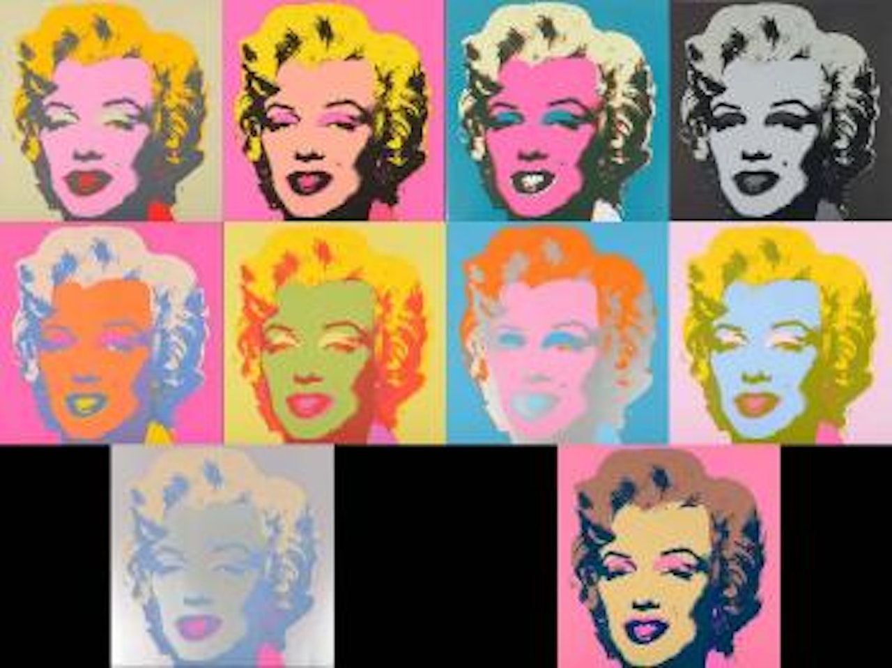 Portraits de Marilyn by Andy Warhol