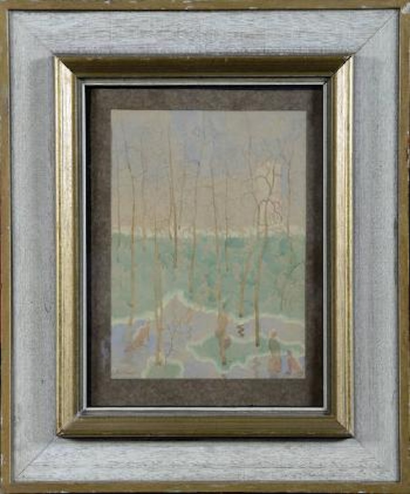 Baigneuses dans le parc Mario Hendrika by Léon Spilliaert