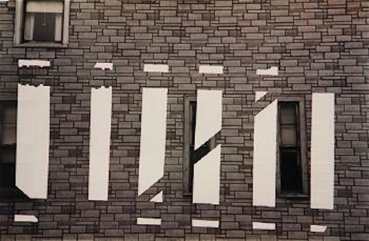 Windows and White bars by Harry Callahan