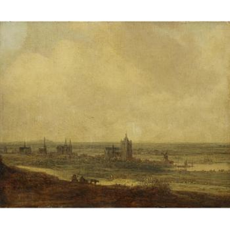 A view of Arnhem from the North West by Jan van Goyen
