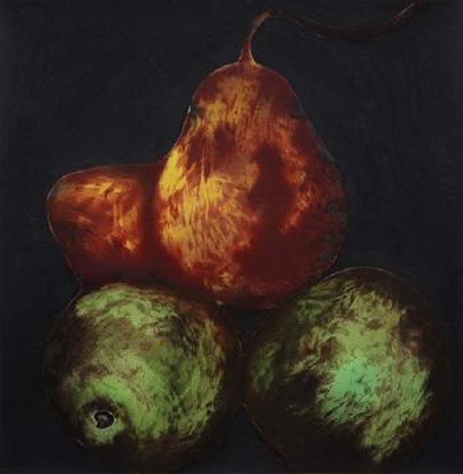 Red Pears by Donald Sultan