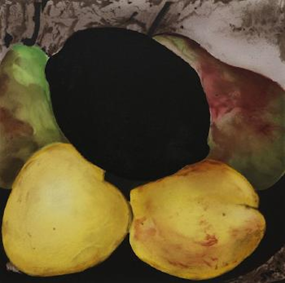 Lemon, Apricots and Pears by Donald Sultan