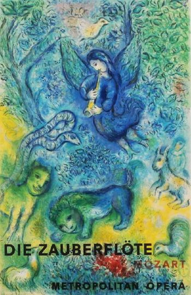 Magic flute by Marc Chagall