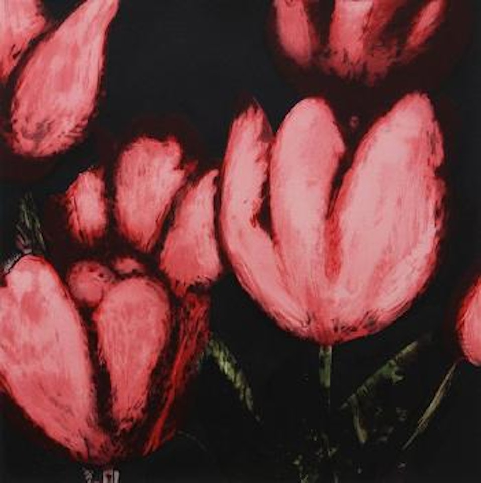 Tulips by Donald Sultan