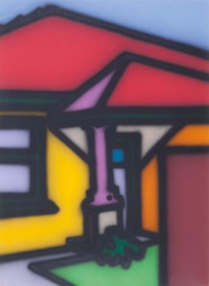 Untitled (Home With A Column) by Howard Arkley