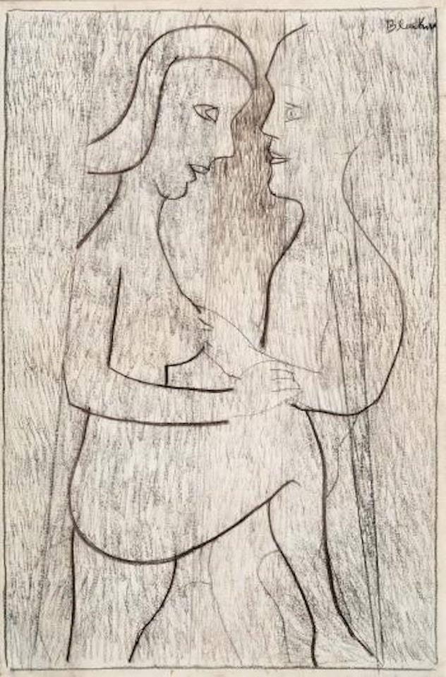 Lovers by Charles Blackman