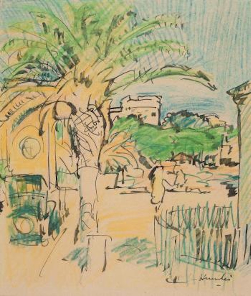 Juan Les Pins by George Leslie Hunter