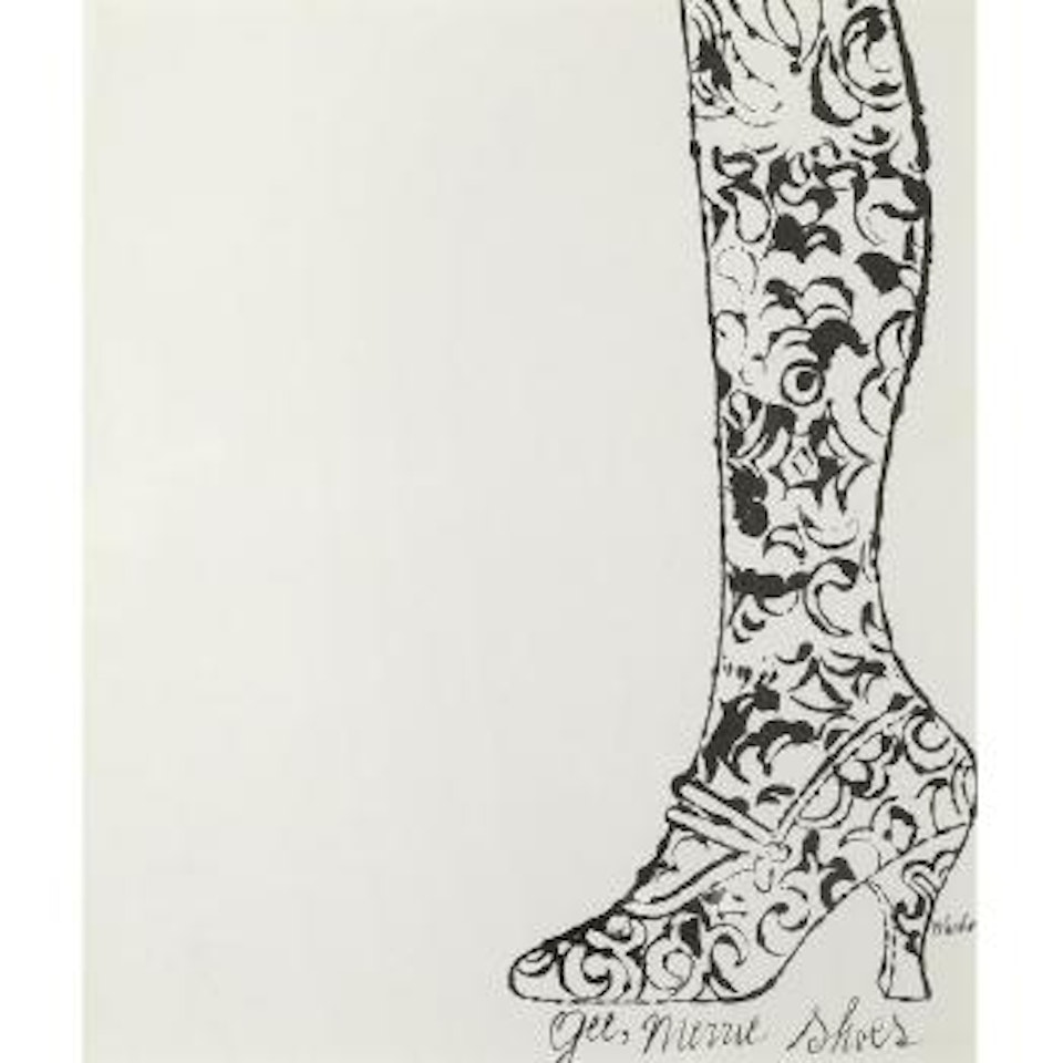 Gee, Merrie Shoes by Andy Warhol