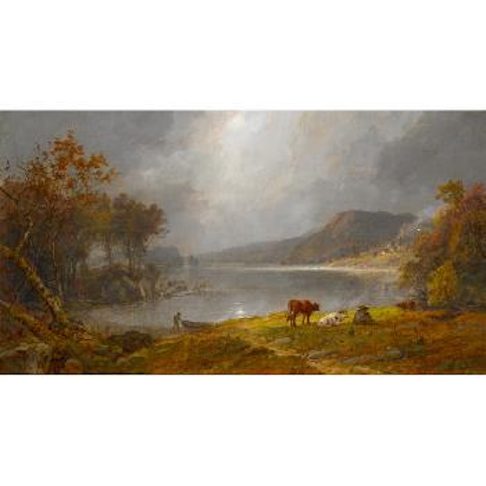 Greenwood Lake, N.J. by Jasper Francis Cropsey