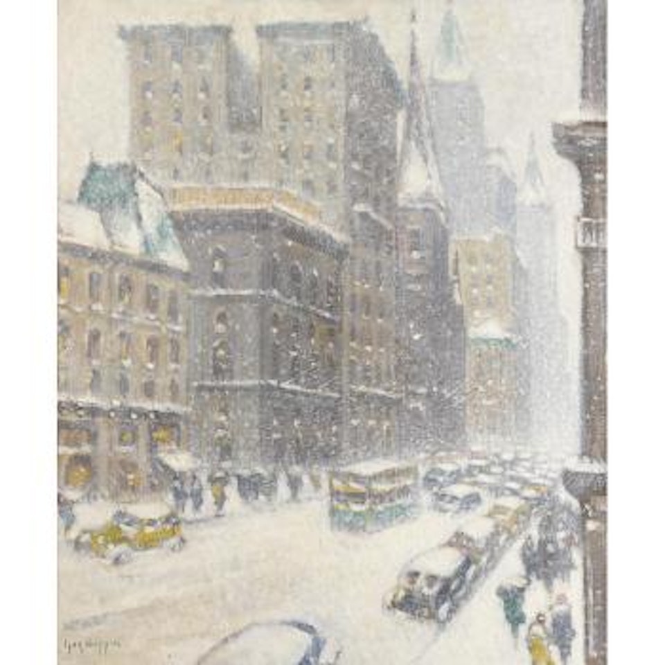 Fifth Avenue, Midtown by Guy Carleton Wiggins