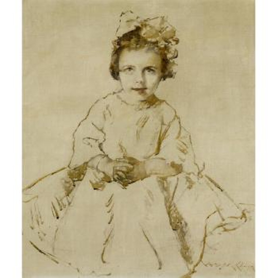 Mary Content by William Merritt Chase