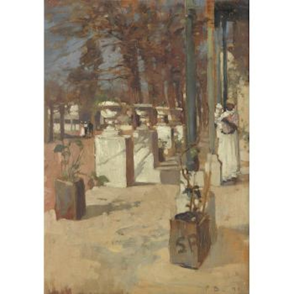 A South African garden by Sir Frank Brangwyn