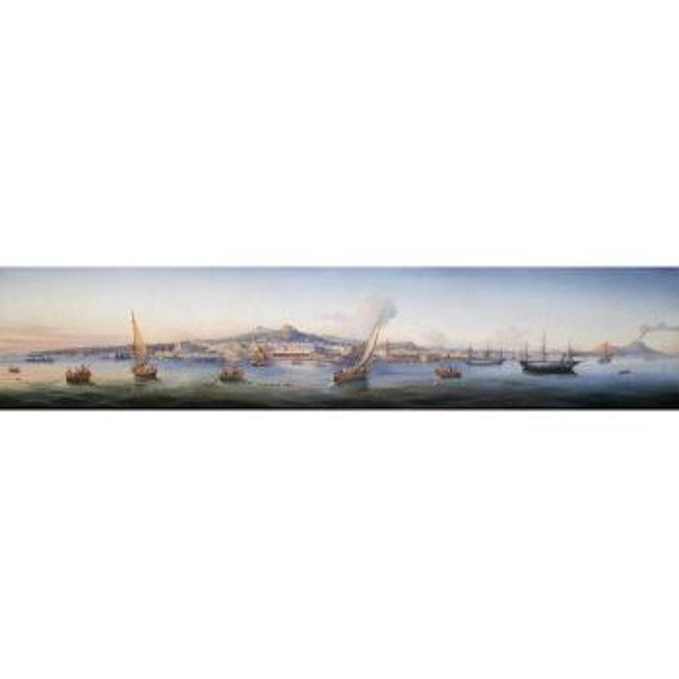 Panorama of the Bay of Naples by Neapolitan School