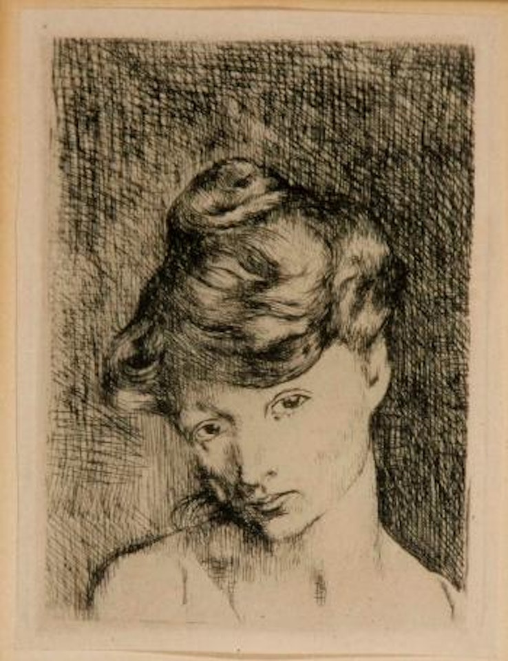 Tete de Femme (Bloch 2) by Pablo Picasso