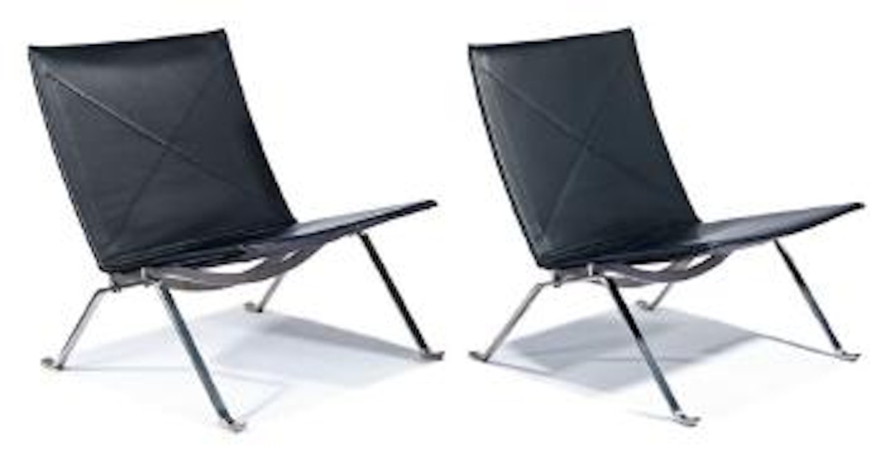 Lounge chairs (2) by Poul Kjaerholm