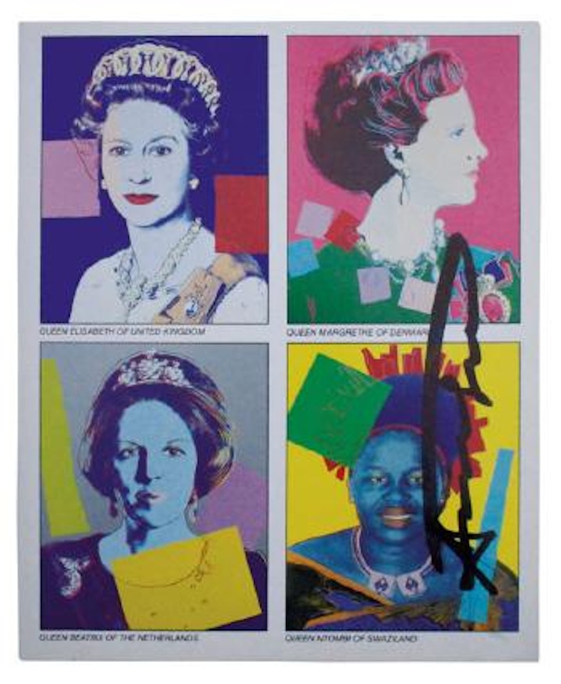 Reigning Queens (Invitation) by Andy Warhol