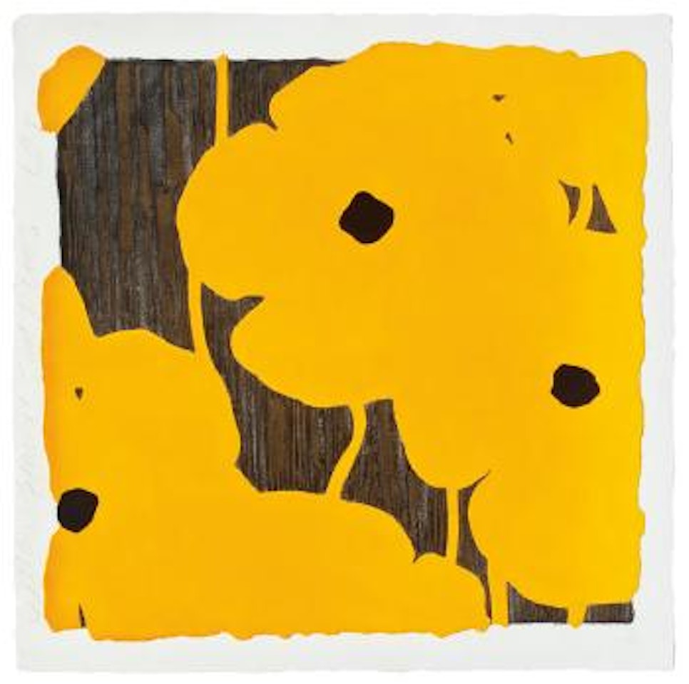 Yellow Flowers by Donald Sultan