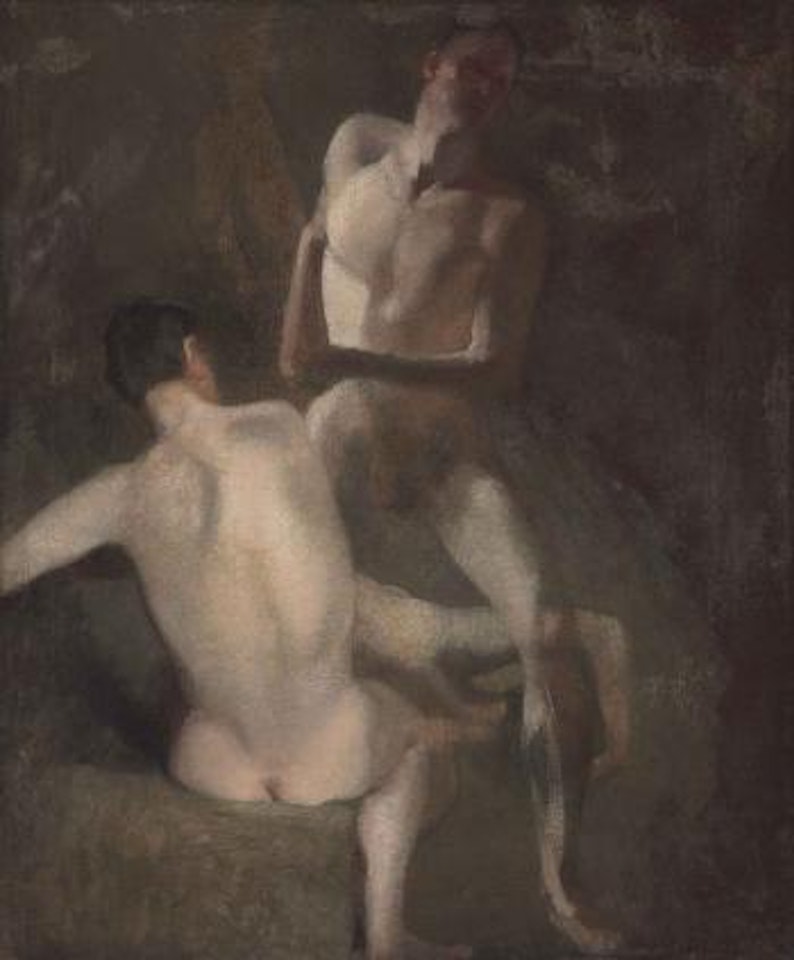Study of three nudes by John Constable
