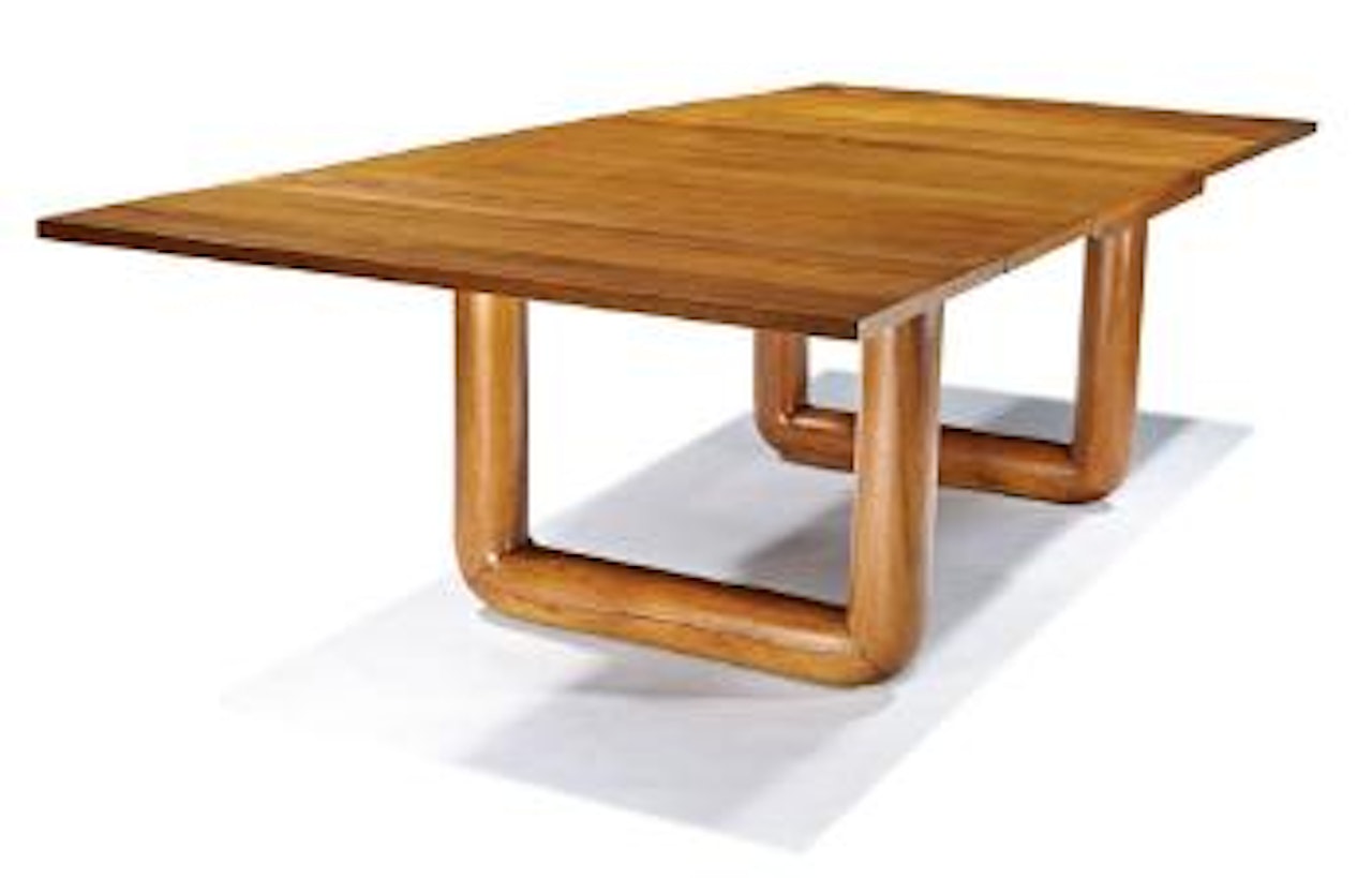 Sculpture dining table by Jean Royere