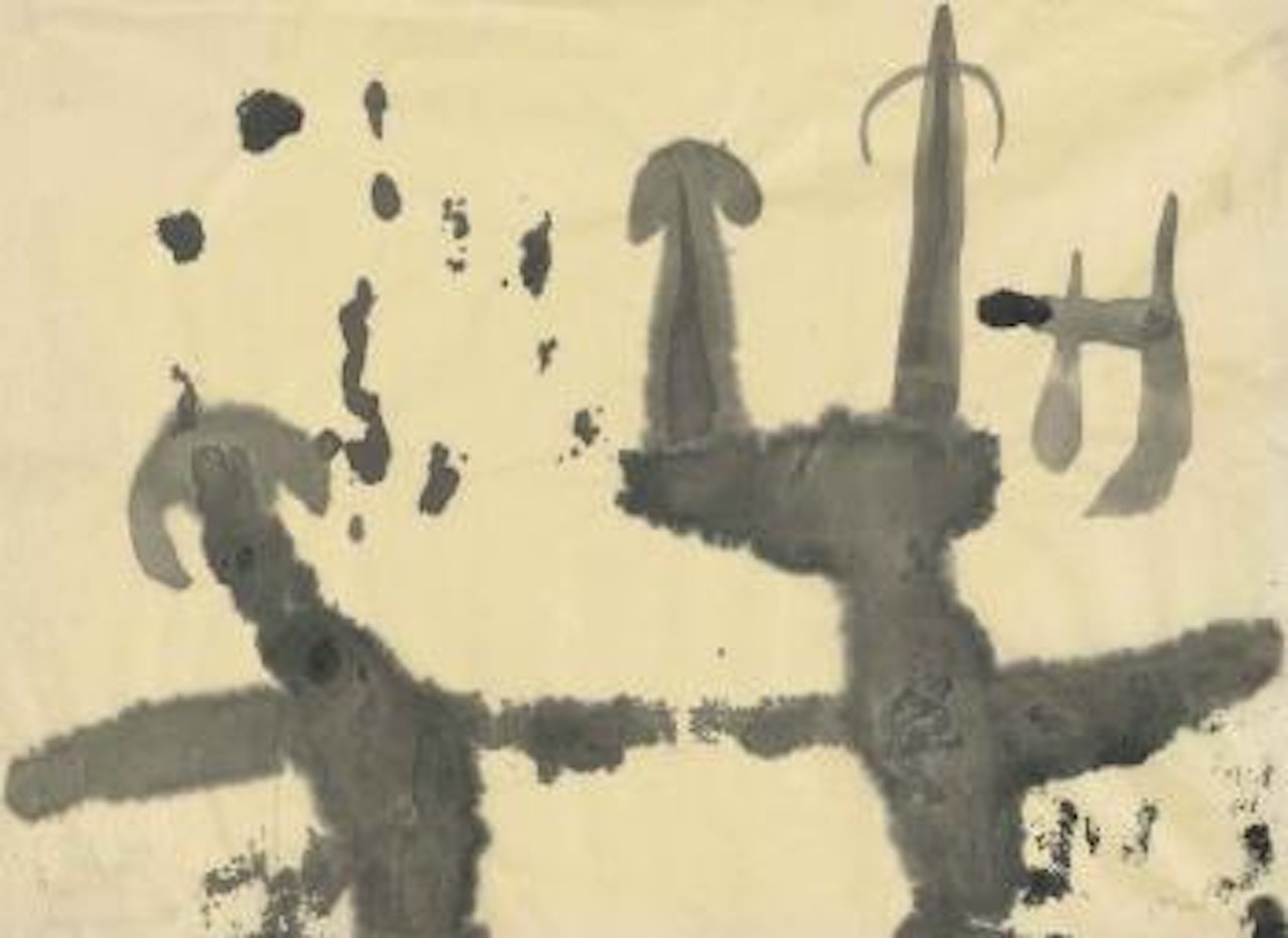 Personnages IV by Joan Miró