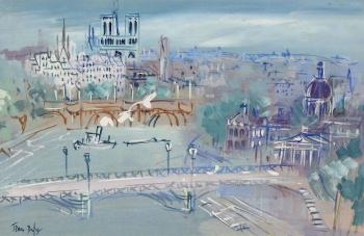 La Passerelle des Arts by Jean Dufy