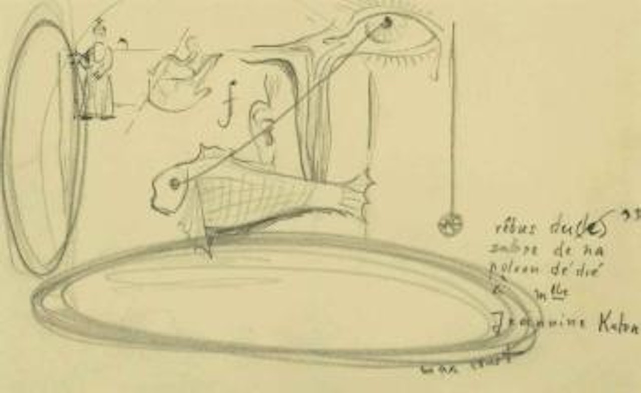 Rébus du (le) sabre de napoleon by Max Ernst