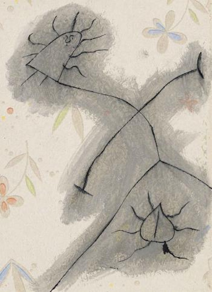Femme assise II by Joan Miró