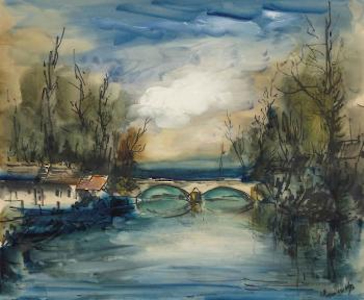 Le Pont by Maurice de Vlaminck