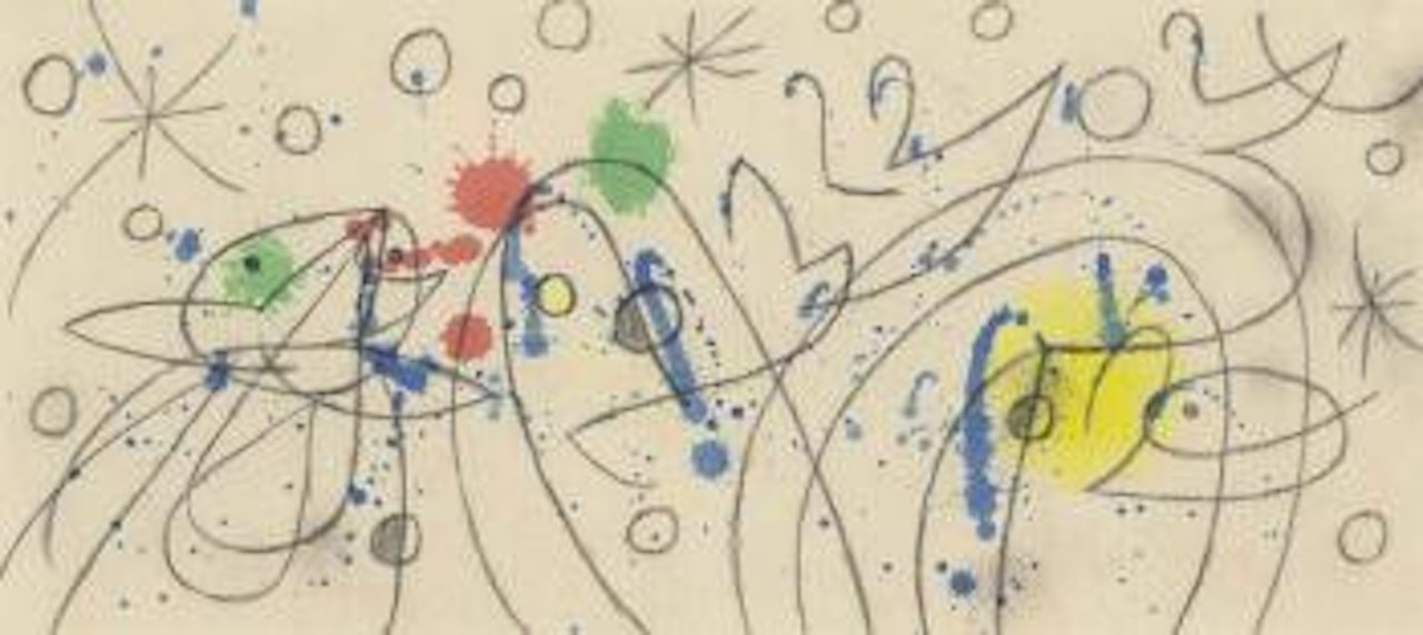 Untitled ("b 18") by Joan Miró