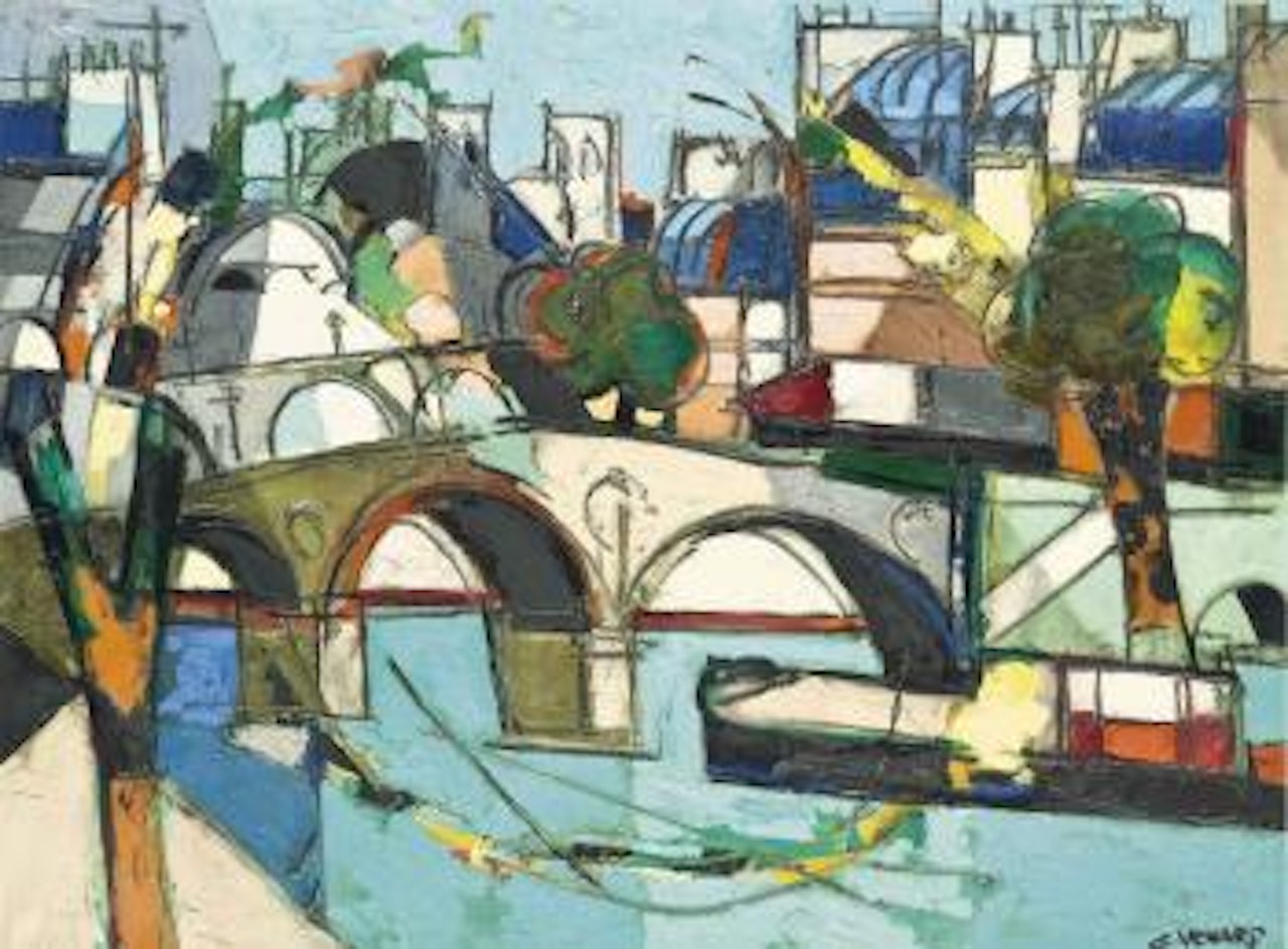 Vue de Paris by Claude Venard