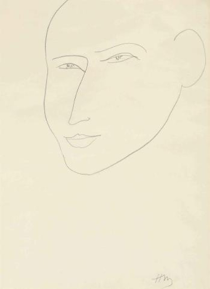 Tête by Henri Matisse