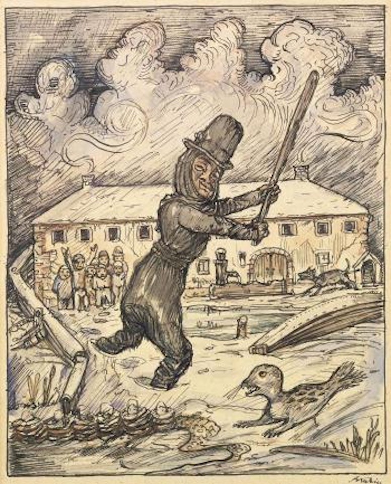 Der Robbenschläger by Alfred Kubin