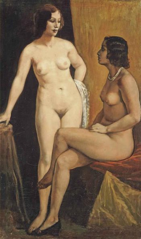 Deux Nus by Emile Bernard