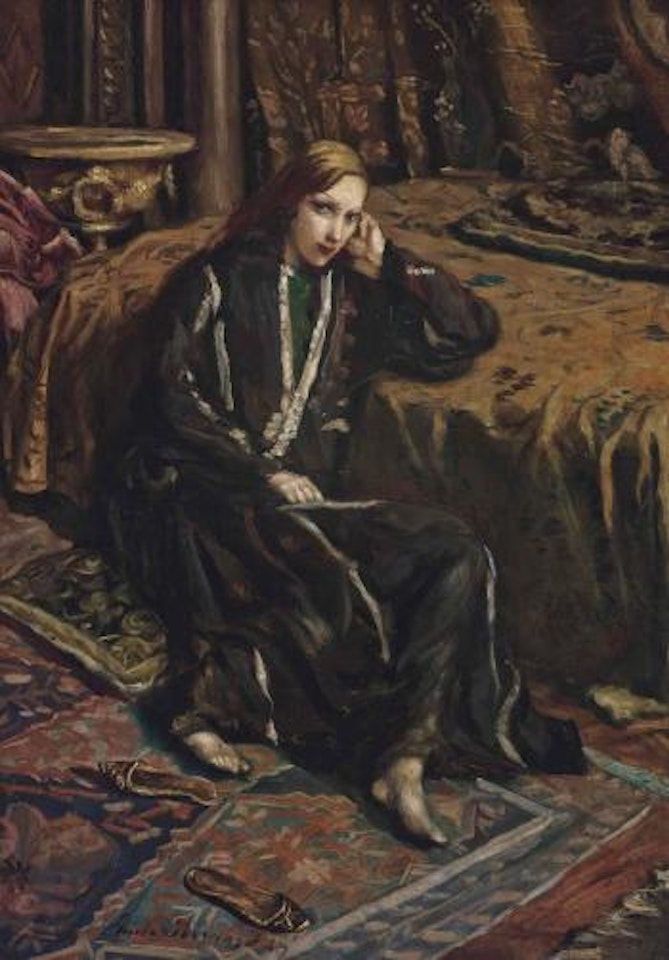 In the harem by Emile Bernard