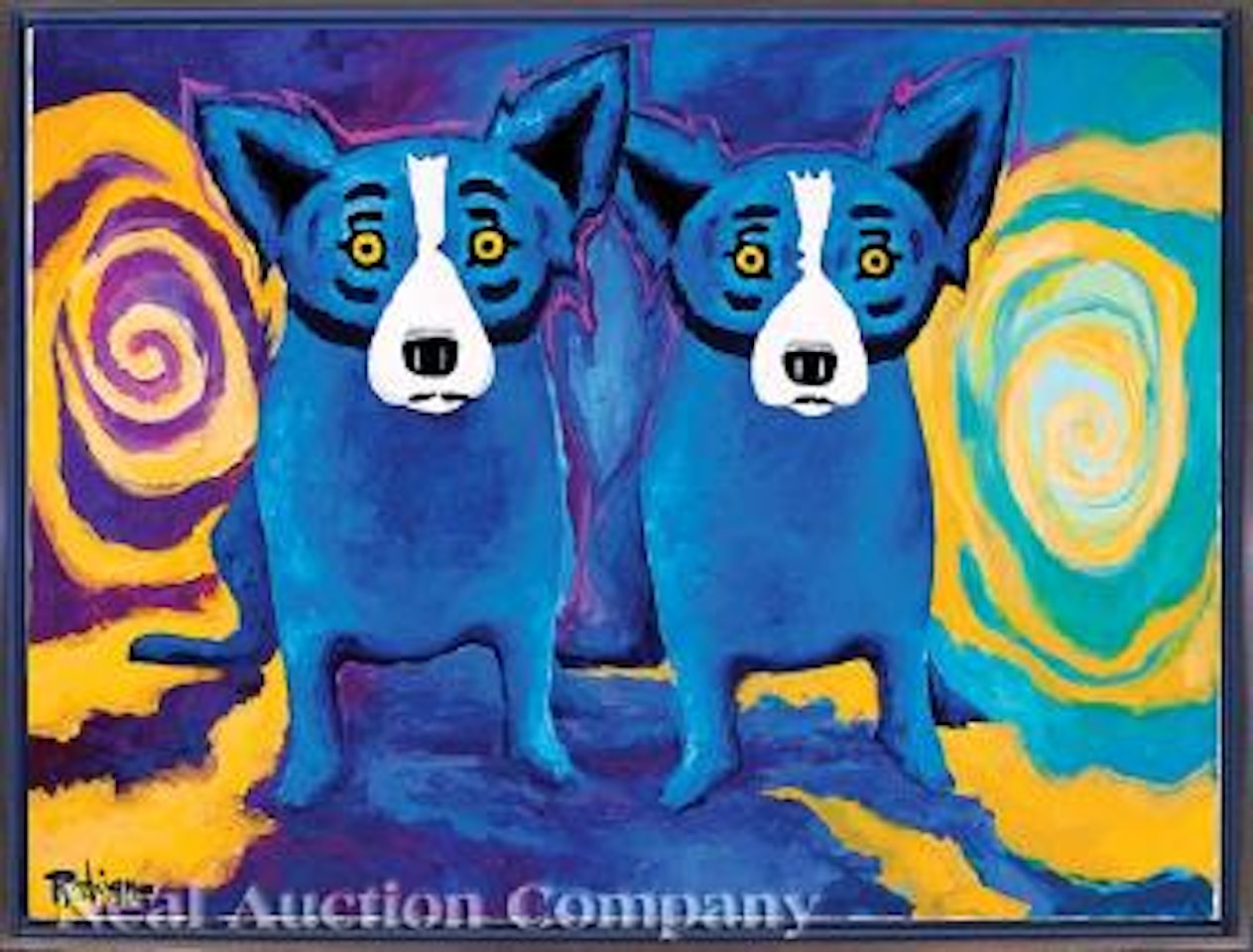 Henry And Henriette by George Rodrigue