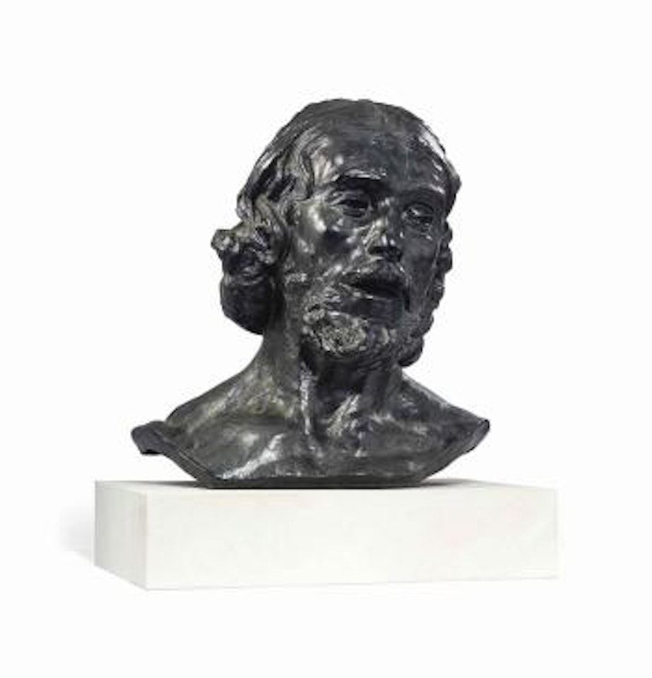 Buste Colossal De Saint Jean-baptiste by Auguste Rodin