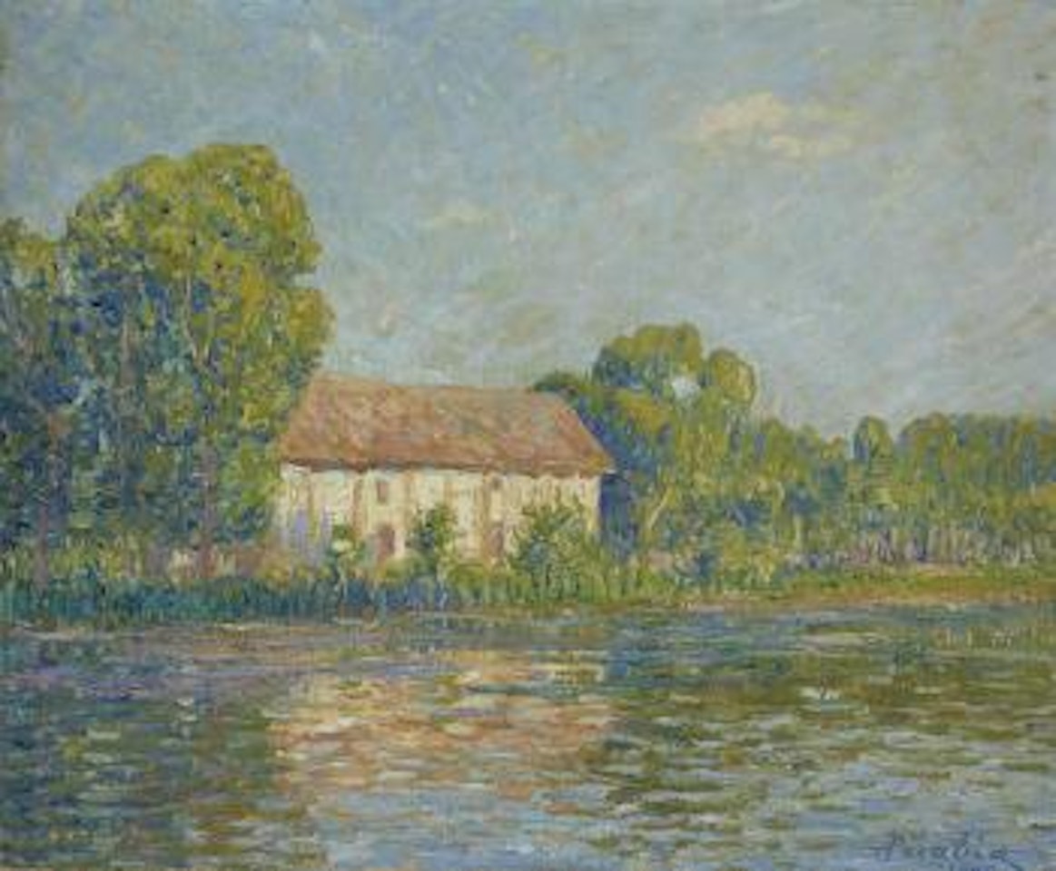 Effet de soleil sur les bords du Loing by Francis Picabia