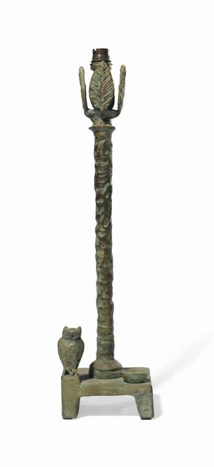 Lampe Hibou by Diego Giacometti